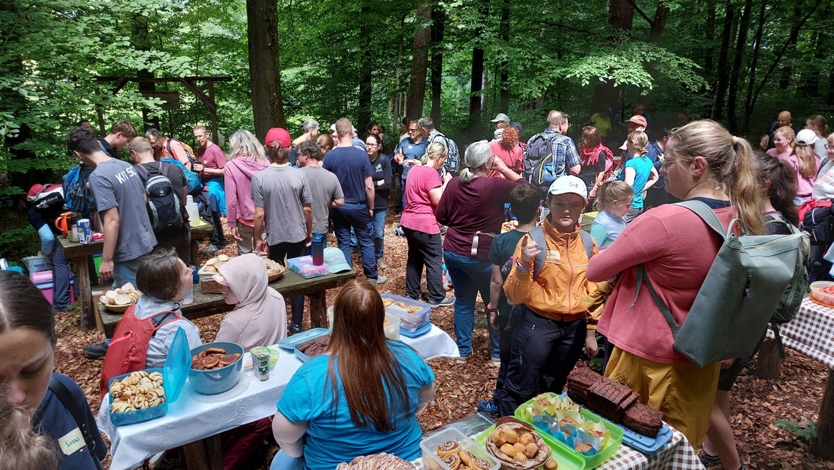 Hauptchor beim Singen